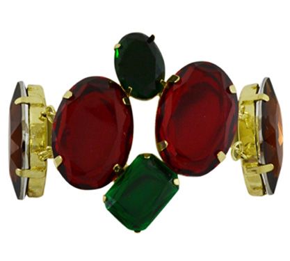 Maxi pulseiras folheada a ouro.
