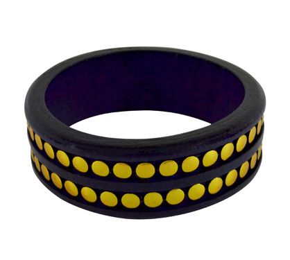 Pulseira em madeira.